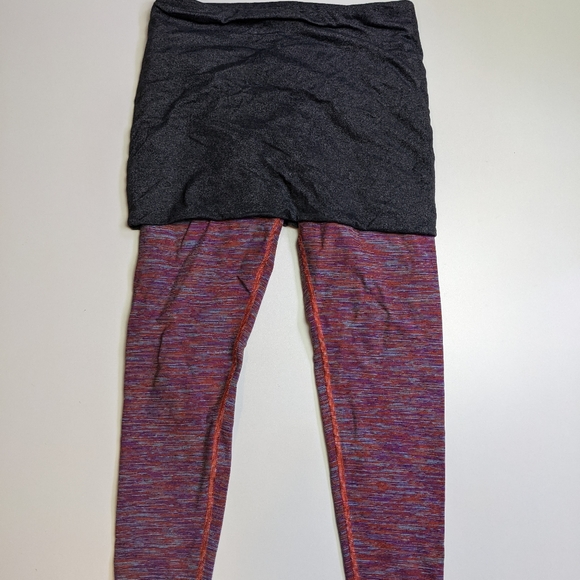 Lululemon Yin To You Skirt Leggings 6 - Picture 4 of 5